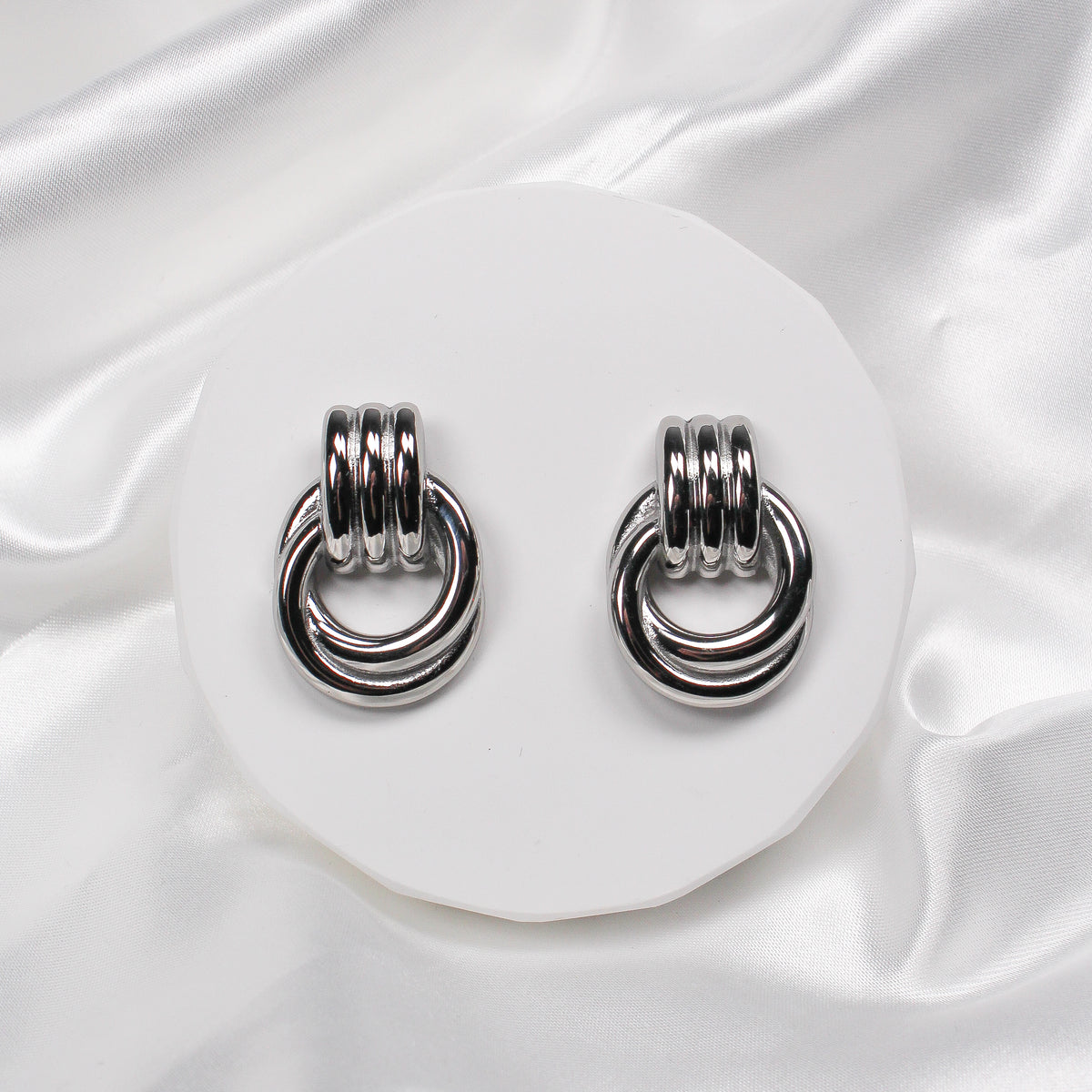 ALLIAGE EARRINGS - SILVER - Black & Bloom