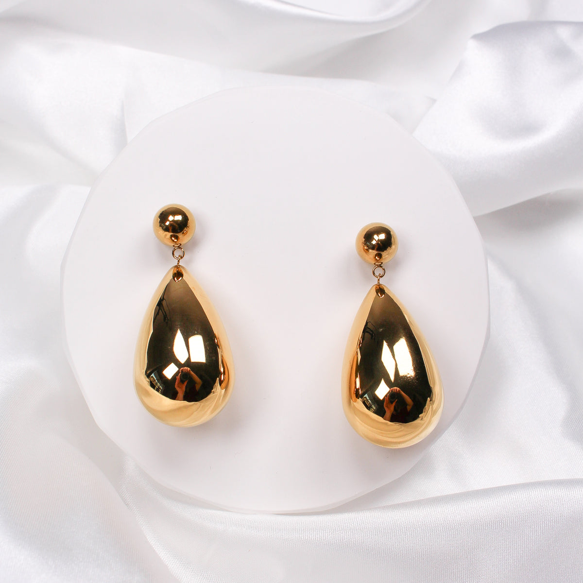 KAI EARRINGS - Black & Bloom