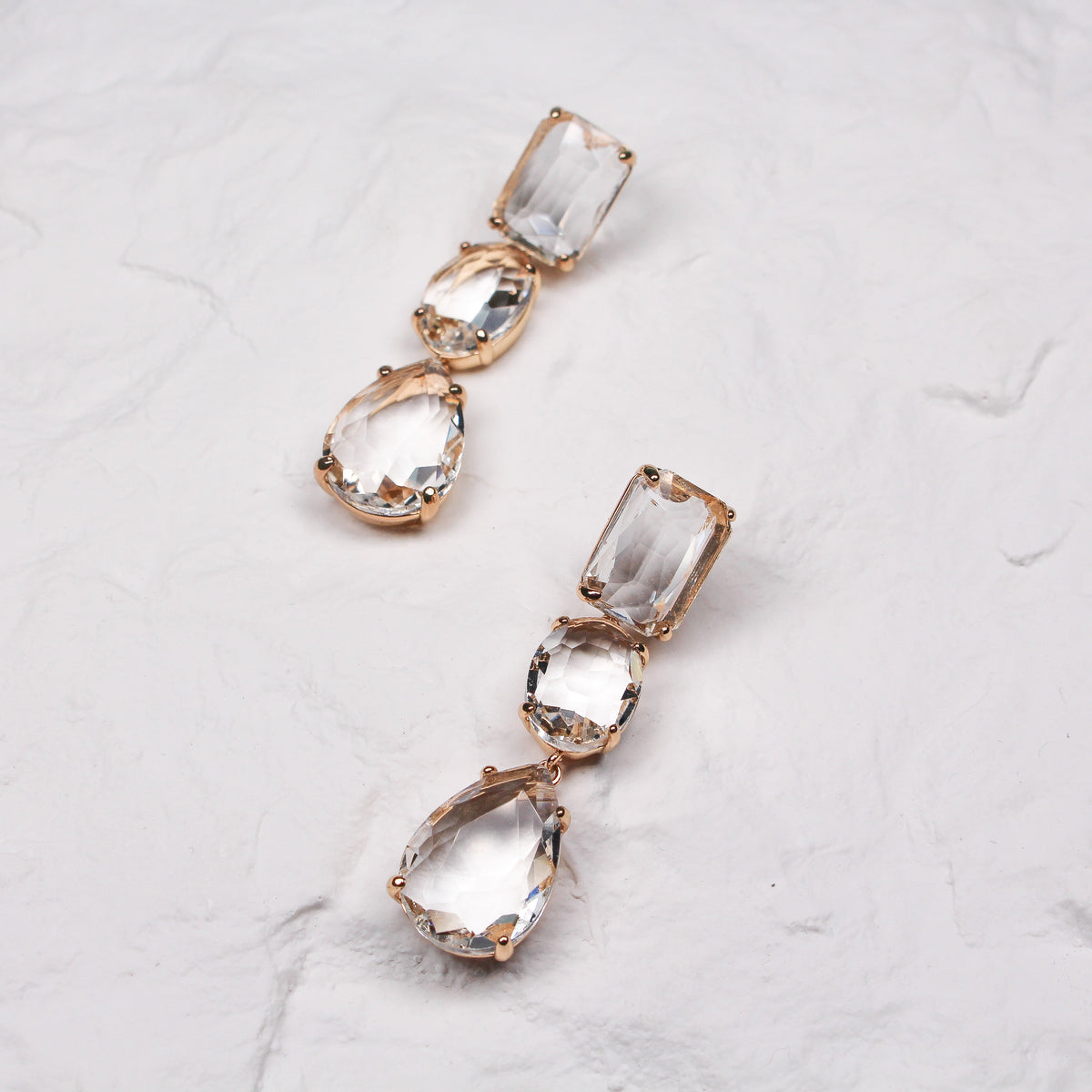AMALFI EARRINGS - Black & Bloom