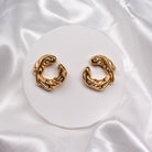 CALLI EARRINGS - Black & Bloom