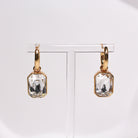 SADIE EARRINGS - Black & Bloom