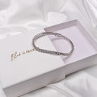 TENNIS BRACELET - MOISSANITE - Black & Bloom