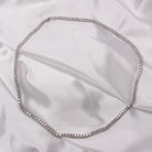 TENNIS NECKLACE - MOISSANITE - Black & Bloom