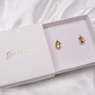 TEAR DROP MOISSANITE EARRINGS GOLD - Black & Bloom