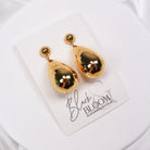 KAI EARRINGS - Black & Bloom
