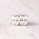 EMERALD MOISSANITE EARRINGS - Black & Bloom