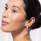 AMALFI EARRINGS - Black & Bloom