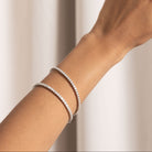 TENNIS BRACELET - MOISSANITE - Black & Bloom