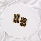 LILY EARRINGS - GOLD - Black & Bloom