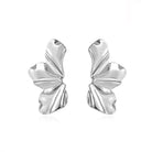 OLIVIA - SILVER (CLIP ON) - Black & Bloom