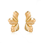 OLIVIA - GOLD (CLIP ON) - Black & Bloom