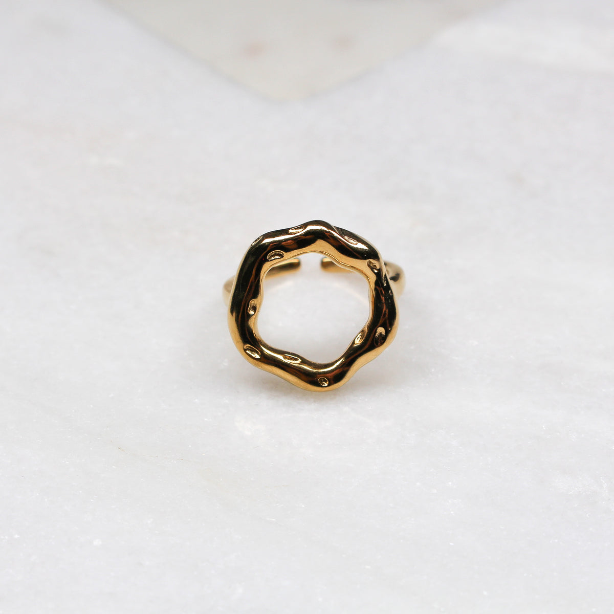 ESTHER RING - Black & Bloom