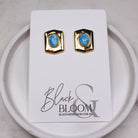 JUNIPER EARRINGS - Black & Bloom