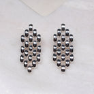 CASSIA EARRINGS SILVER - Black & Bloom