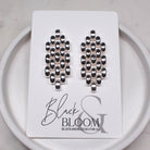 CASSIA EARRINGS SILVER - Black & Bloom