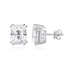 EMERALD MOISSANITE EARRINGS - Black & Bloom