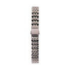 RIVER SHELL WATCH SILVER - Black & Bloom