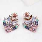 CAMILA EARRINGS PINK - Black & Bloom