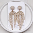 BLANCA EARRINGS - Black & Bloom