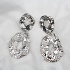 SORRENTO EARRINGS SILVER - Black & Bloom