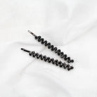 FLO HAIR PIN DUO BLACK - Black & Bloom