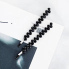 FLO HAIR PIN DUO BLACK - Black & Bloom